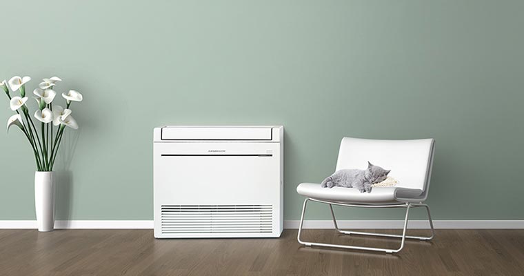 Mitsubishi Warsaw floor standing air conditioners