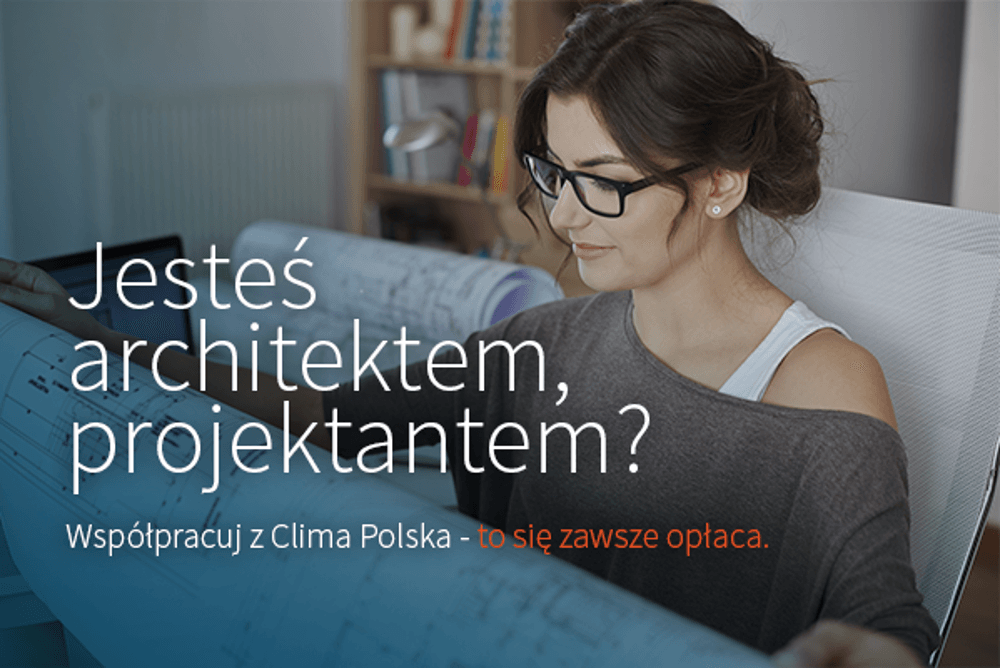 Współpraca z architektami Clima Współpraca z architektami Clima
