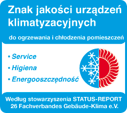 Znak jakości urządzeń klimatyzacyjnych Znak jakości urządzeń klimatyzacyjnych