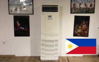 Our air conditioner at the Philippine embassy