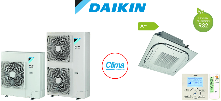 System Sky Air FCAHG-G + RZAG-MV1/MY1 DAIKIN