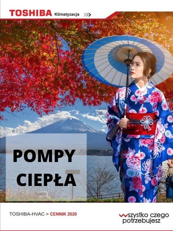 Toshiba 2020 pompy ciepła