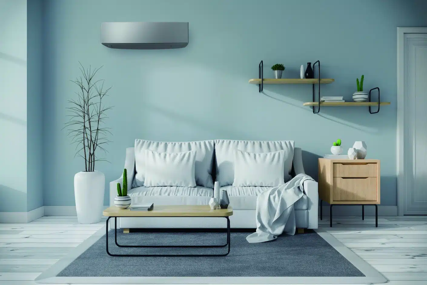 Fujitsu Silver Home Air Conditioner