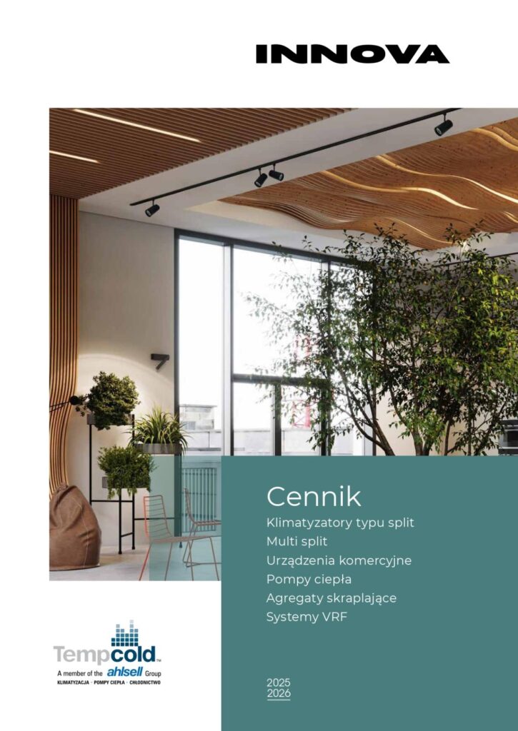 cennik klimatyzatorów innova