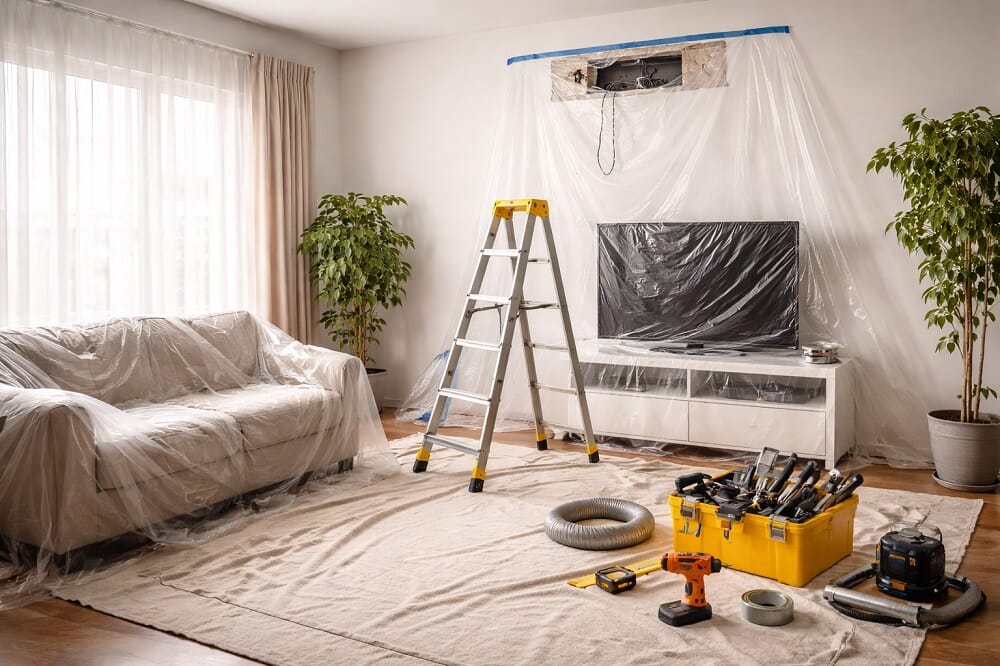 Jak przygotować mieszkanie do montażu klimatyzacji